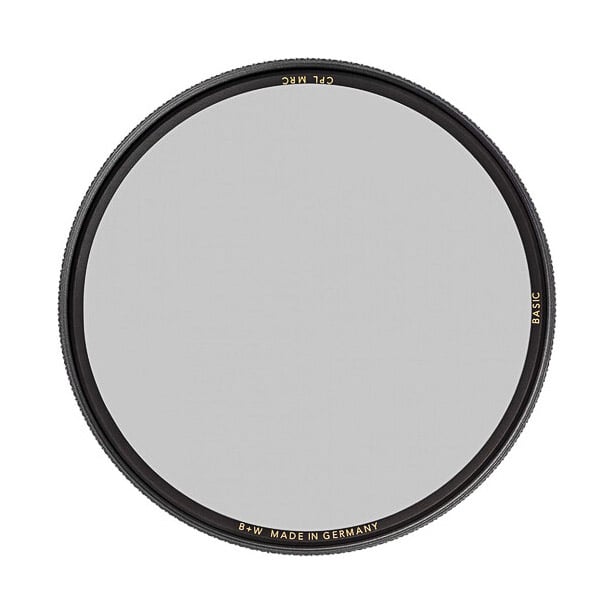 B+W 77mm Circular Polarizer (MRC) Multi-Resistant Coating Glass