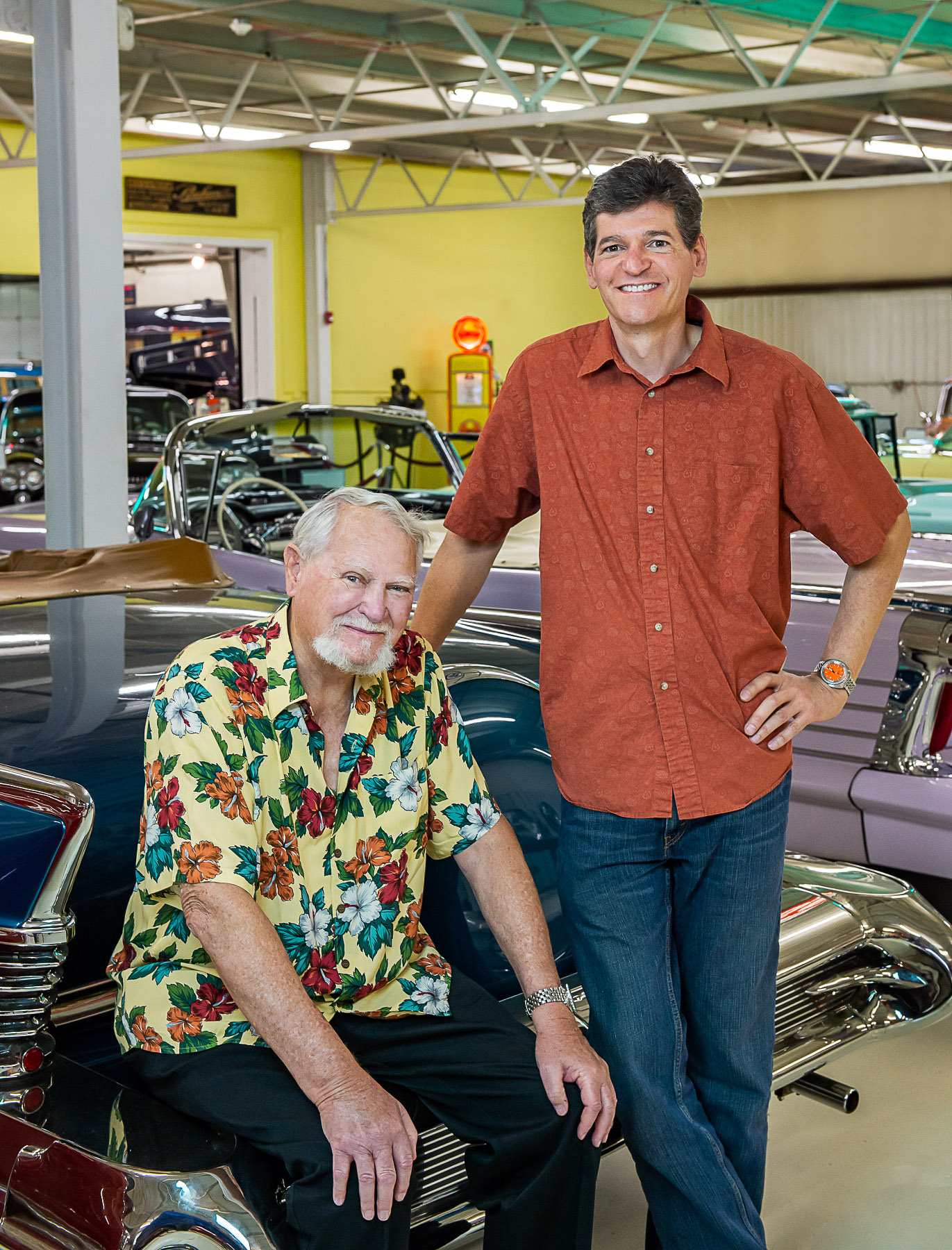 Clive Cussler & Dirk Cussler The Devil's Sea Author Photo