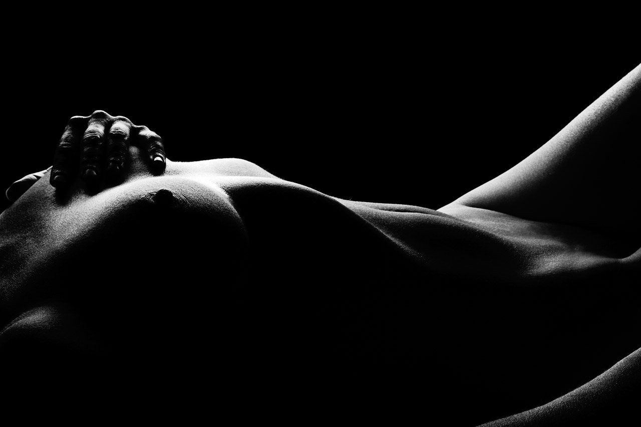 Dramatic Fine Art Nude Boudoir
