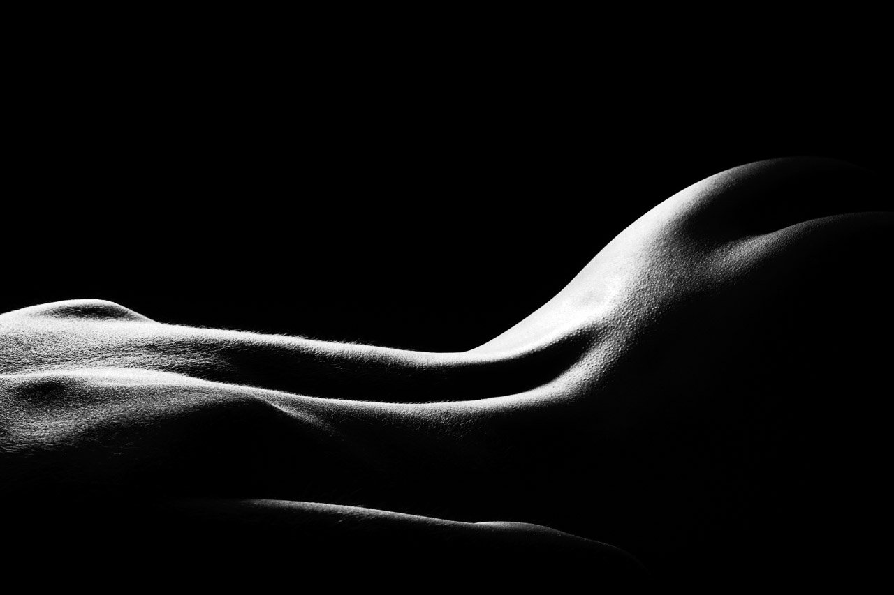 Fine Art Boudoir Facing Downward