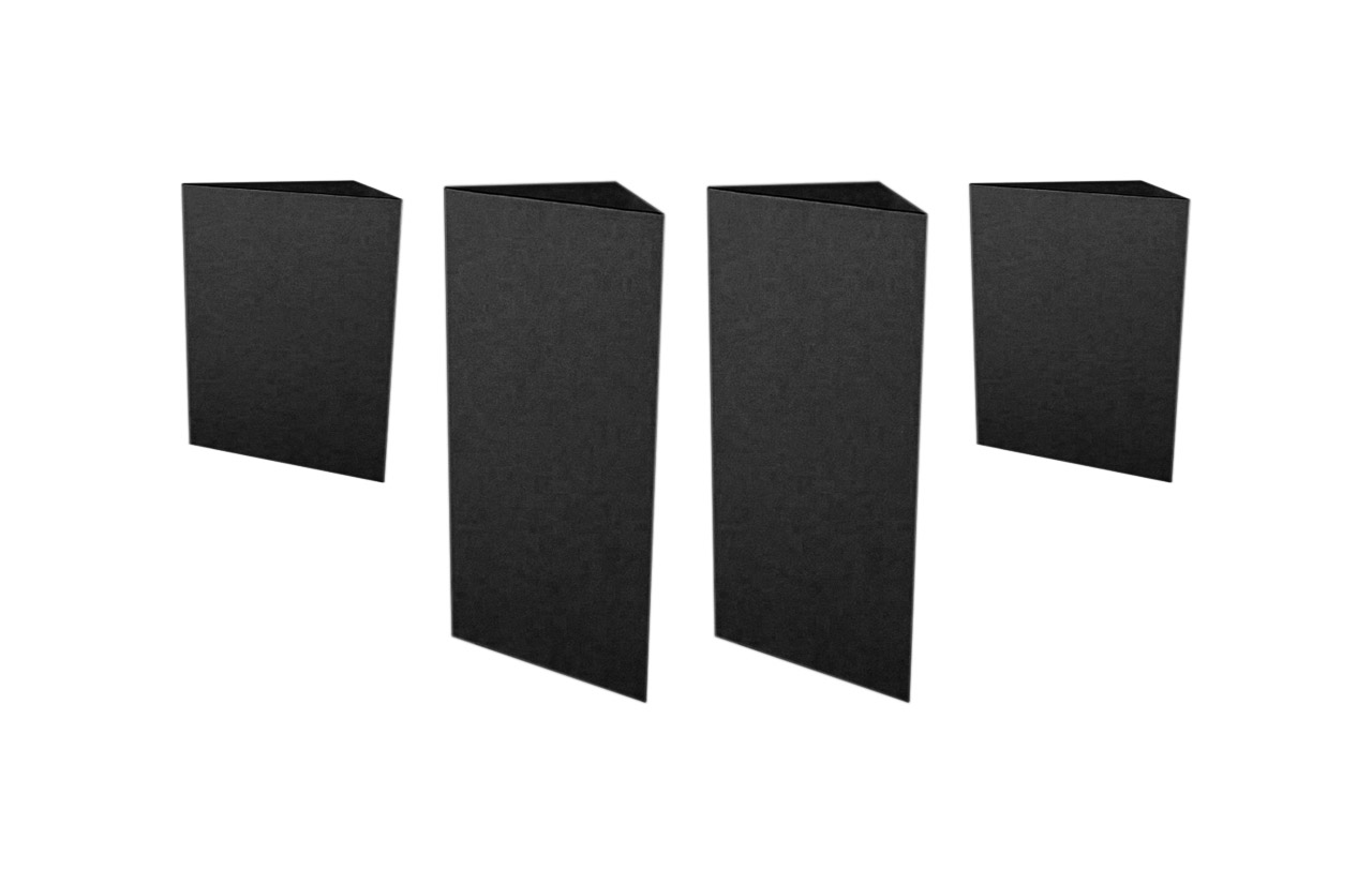 GIK Acoustics Tri-Trap Corner Bass Trap with Scatter Plate & Gui