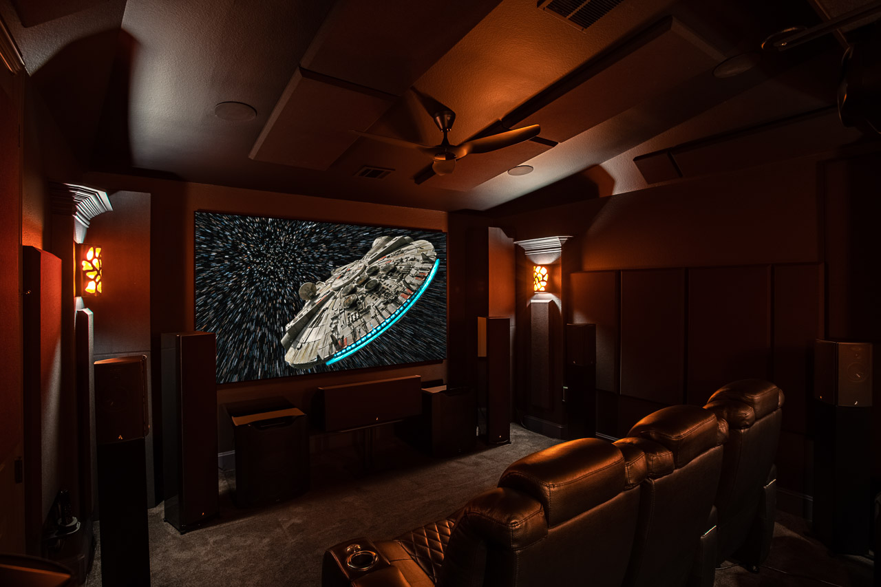 Home Theater: Room View Rear Left